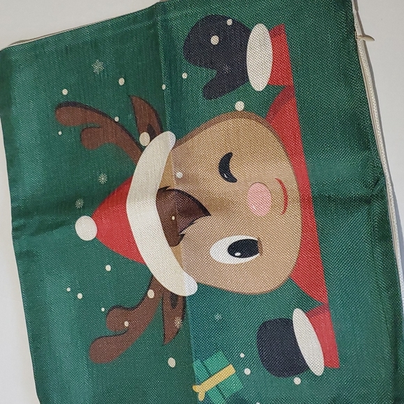 Christmas Throw Pillow Case Cover set of 4 - Picture 2 of 10